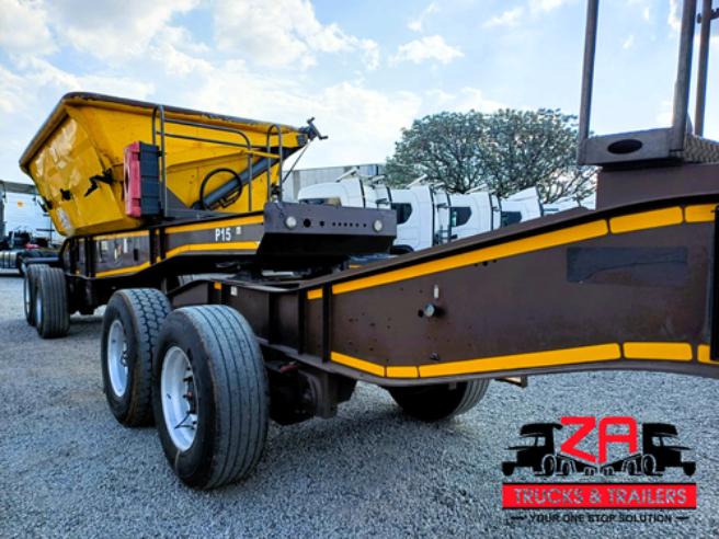 2021 LEADER 18 CUBE SIDE TIPPER TRAILER #53307